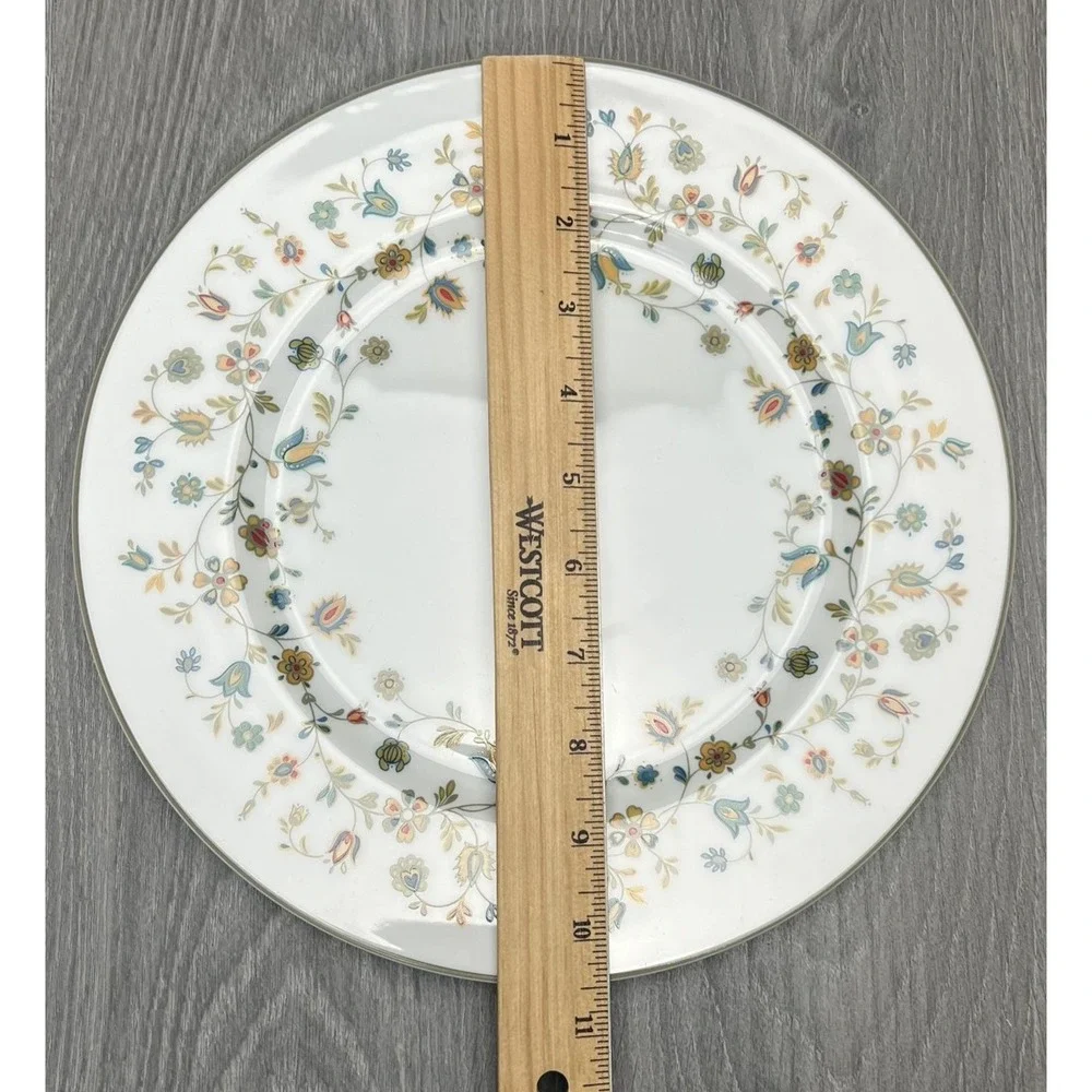 Vintage Sango Raintree 3803 Dinner Plate Floral Japan Porcelain Multicolor